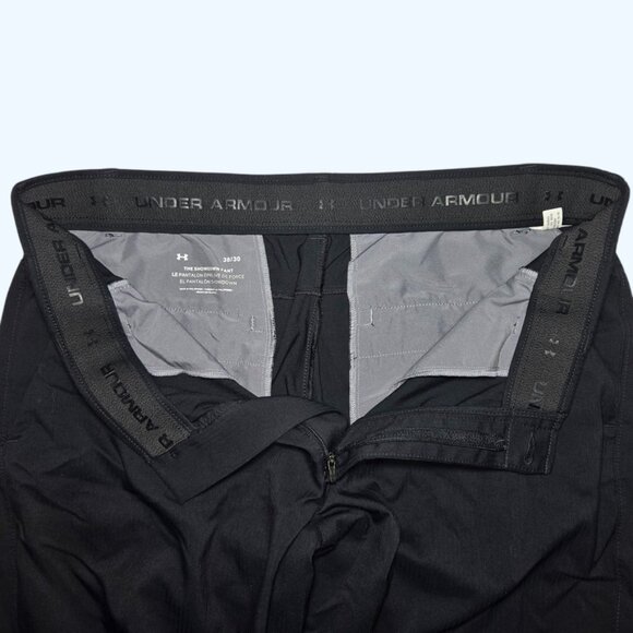 Under Armour UA The Showdown Pant Mens 38x30 Black Golf Performance Stretch - Picture 4 of 9
